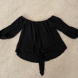 black blouse